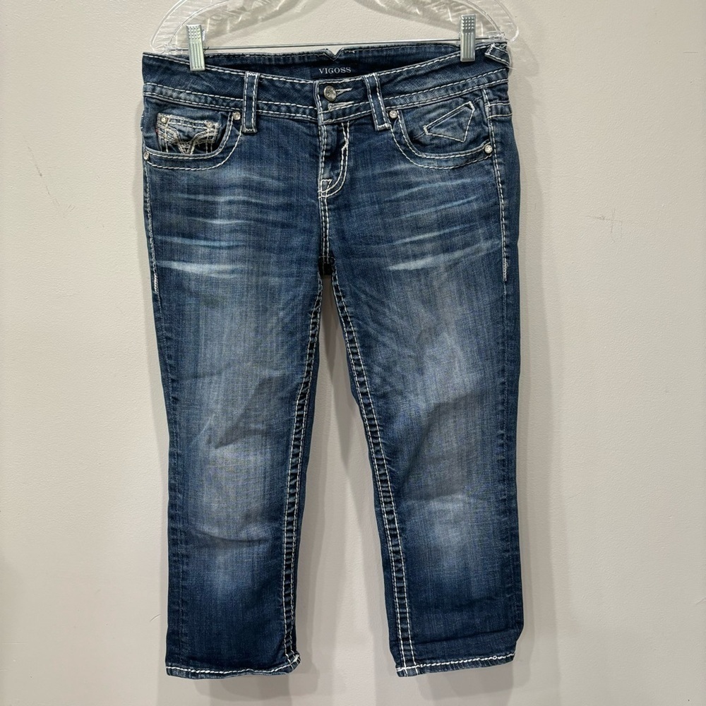 Vigoss The Dallas Capri Jeans Women’s Size 7/8 Length 21